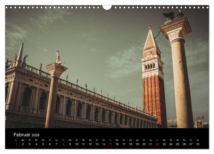Produktbild: Traumstadt Venedig (Wandkalender 2026 DIN A3 quer), CALVENDO Monatskalender