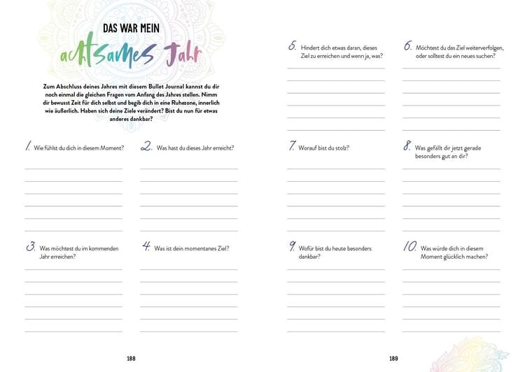 Produktbild: Colorful Mandala – Mein Bullet Journal