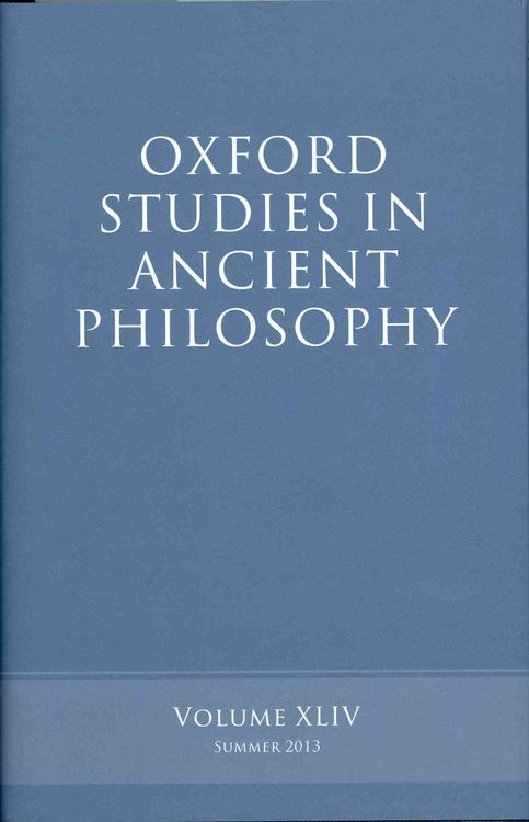 Produktbild: Oxford Studies in Ancient Philosophy