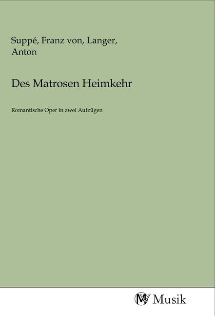 Produktbild: Des Matrosen Heimkehr