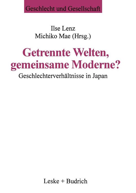 Produktbild: Getrennte Welten, gemeinsame Moderne?