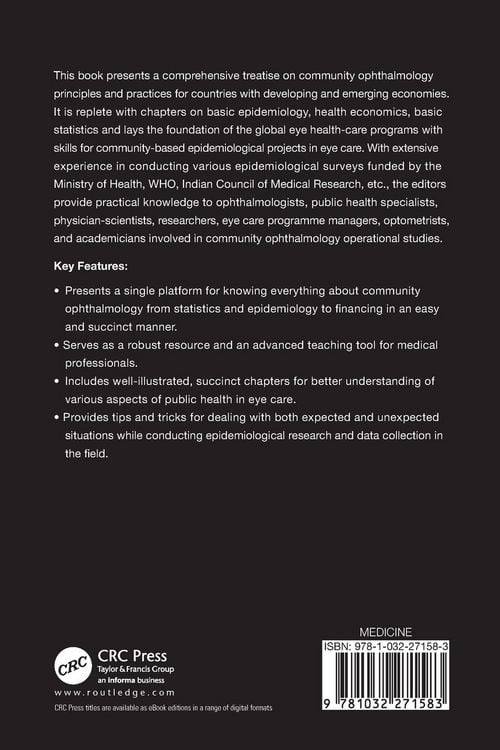 Produktbild: Textbook of Community Ophthalmology