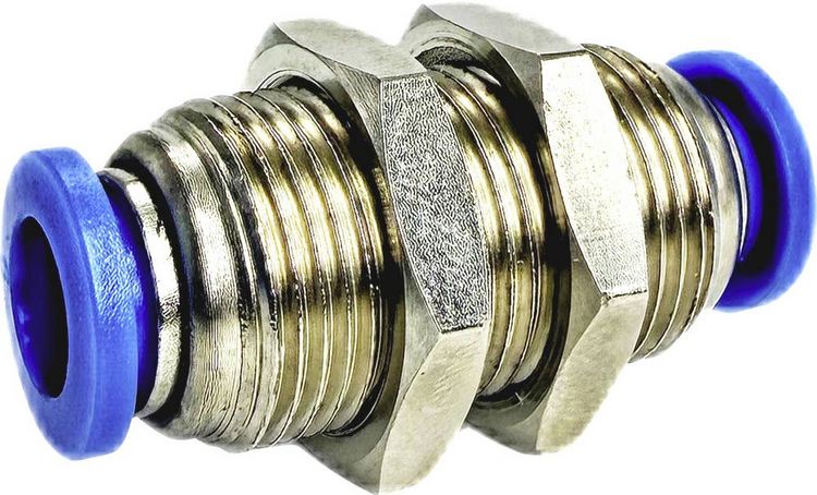 Produktbild: TRU COMPONENTS Gerade-Verbinder PM8 Rohr-&Oslash;: 8mm 1St.