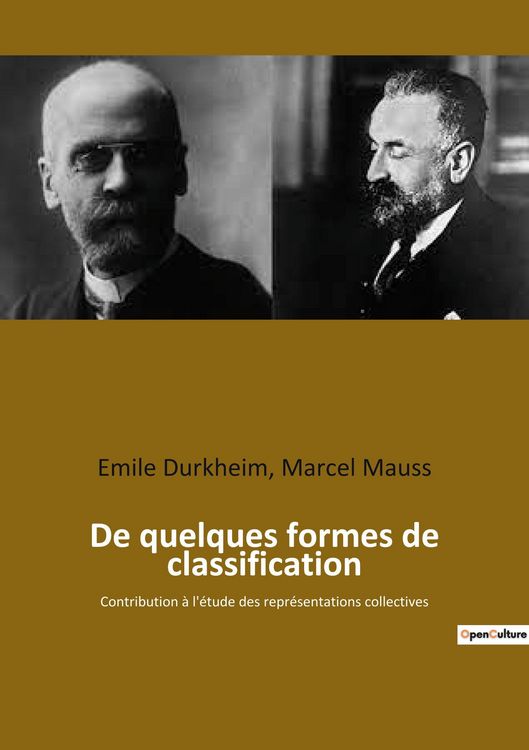Produktbild: De quelques formes de classification