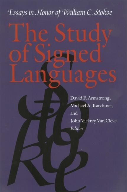 Produktbild: The Study of Signed Languages