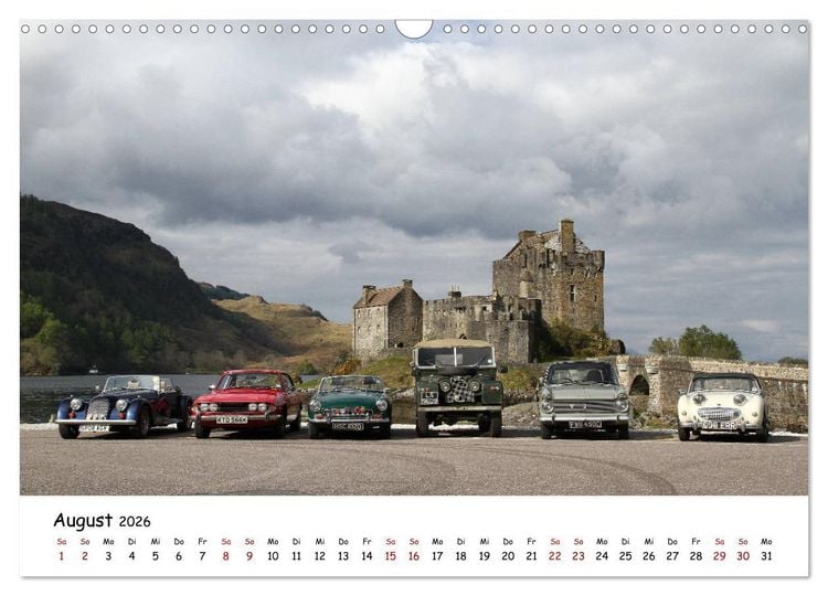 Produktbild: Schottland - Das Land mit rauem Charme (Wandkalender 2026 DIN A3 quer), CALVENDO Monatskalender
