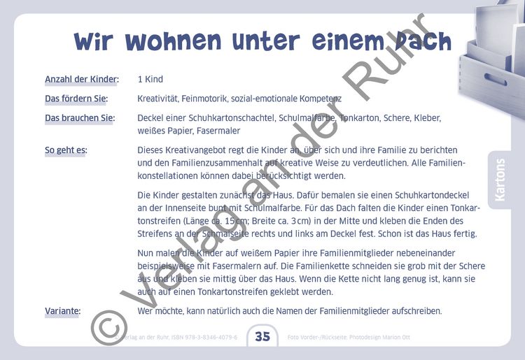 Produktbild: 50 Ideen f&uuml;r Entdeckungen mit Alltagsmaterialien