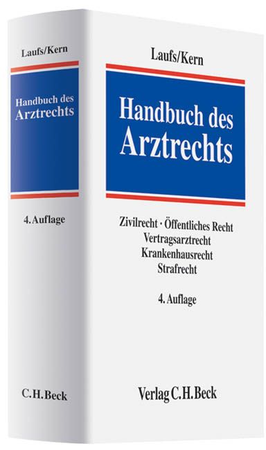 Produktbild: Laufs, A: Handbuch des Arztrechts