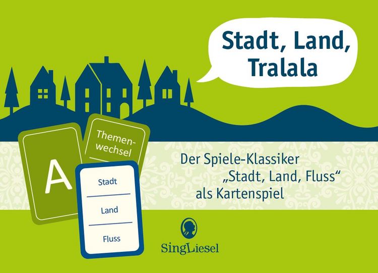Produktbild: Stadt, Land, Tralala | "Stadt, Land, Fluss" als Kartenspiel
