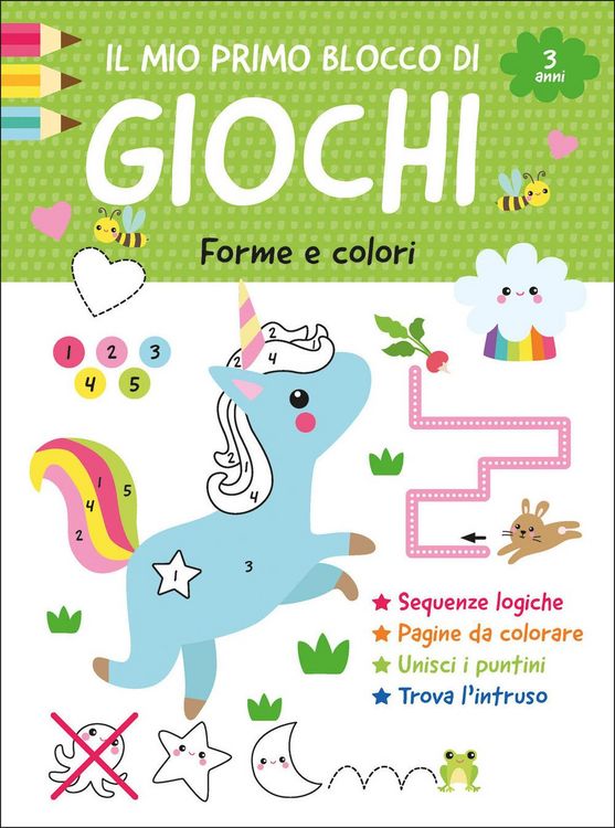 Produktbild: Il mio primo blocco di giochi. Forme e colori