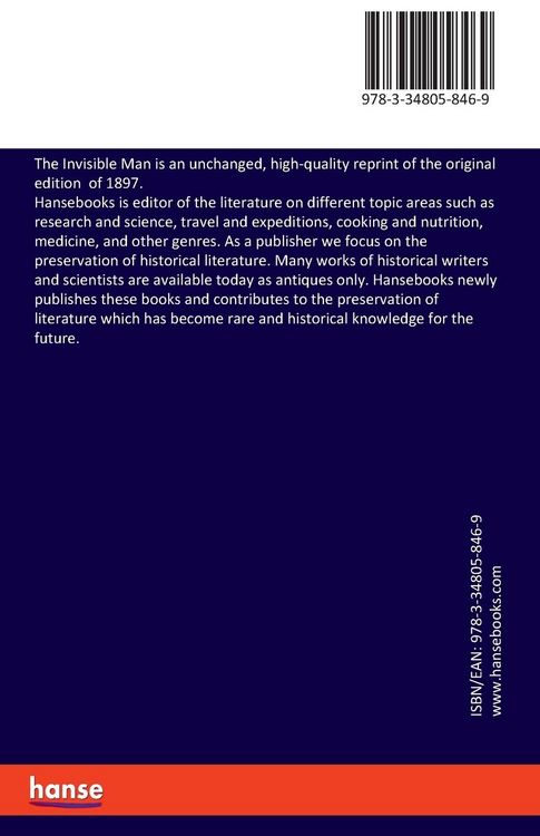 Produktbild: The Invisible Man