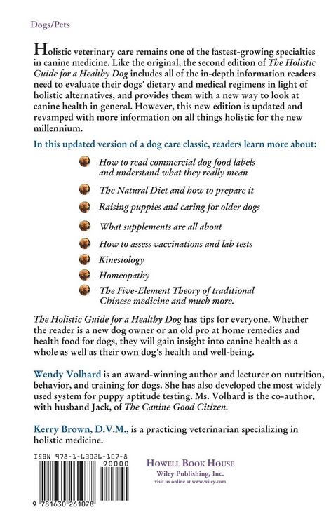 Produktbild: Holistic Guide for a Healthy Dog