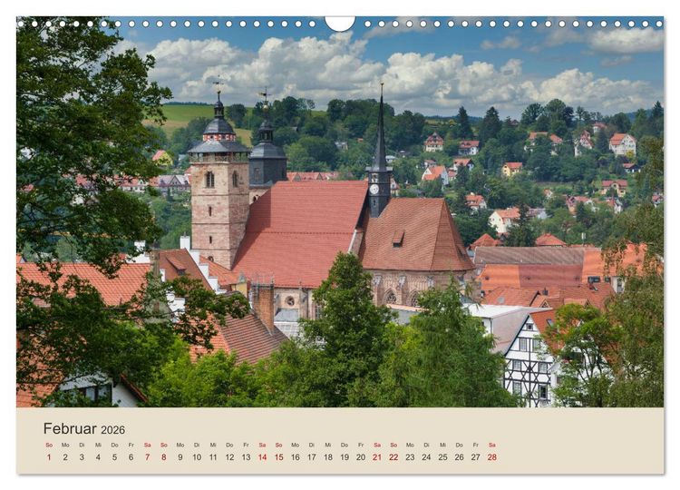 Produktbild: Sommer in Schmalkalden (Wandkalender 2026 DIN A3 quer), CALVENDO Monatskalender