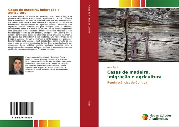 Produktbild: Casas de madeira, imigra&ccedil;&atilde;o e agricultura