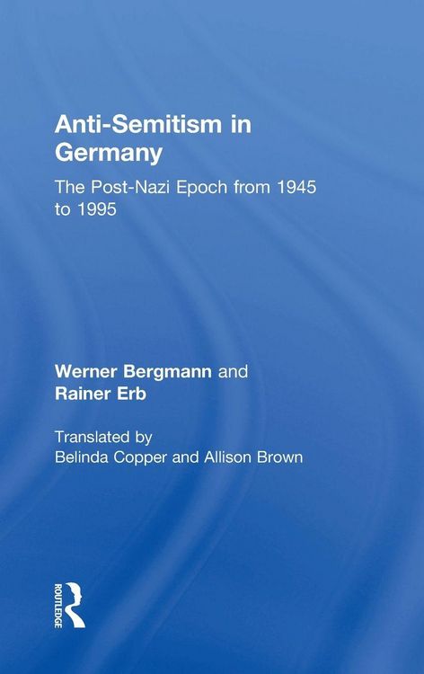 Produktbild: Anti-Semitism in Germany