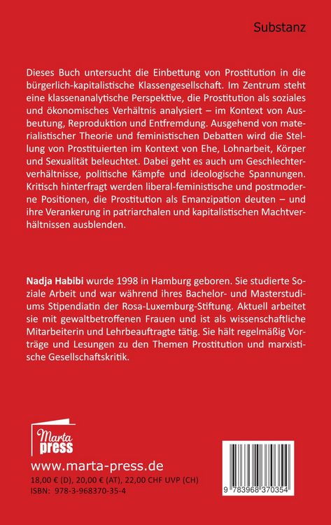 Produktbild: Die Prostitution in der b&uuml;rgerlich-kapitalistischen Klassengesellschaft