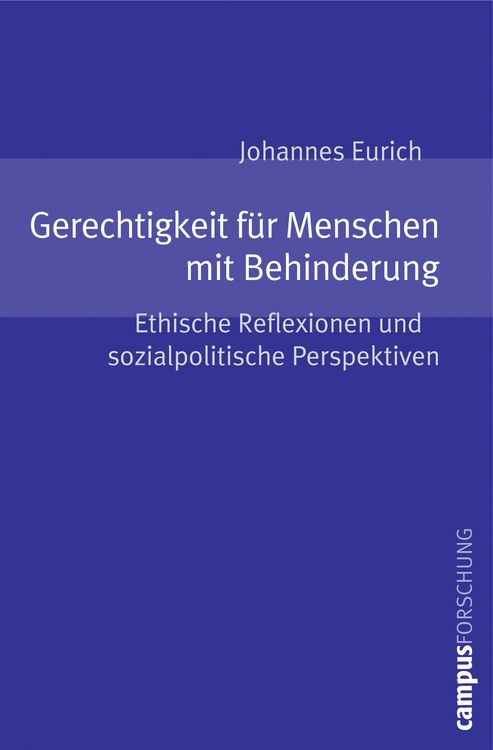 Produktbild: Gerechtigkeit f&uuml;r Menschen mit Behinderung