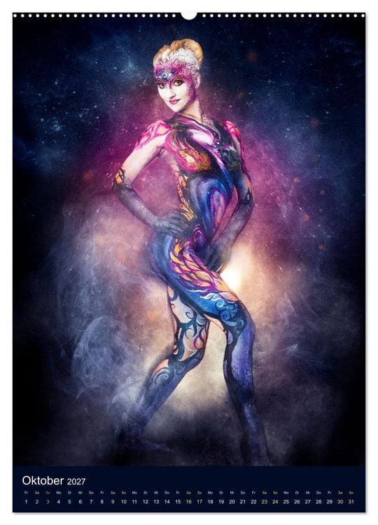 Produktbild: Bodypainting Adventures (hochwertiger Premium Wandkalender 2027 DIN A2 hoch), Kunstdruck in Hochglanz