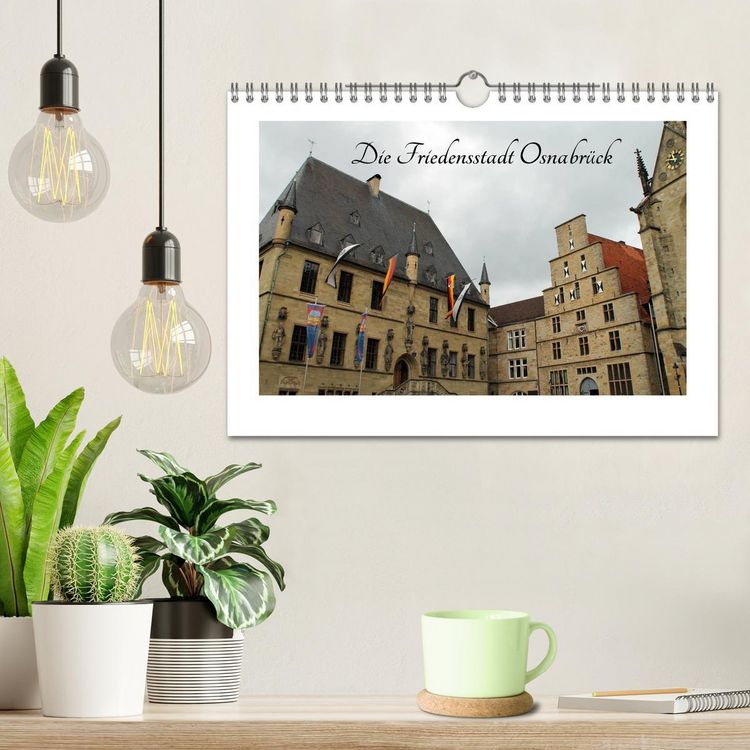 Produktbild: Die Friedensstadt Osnabr&uuml;ck (Wandkalender 2026 DIN A4 quer), CALVENDO Monatskalender