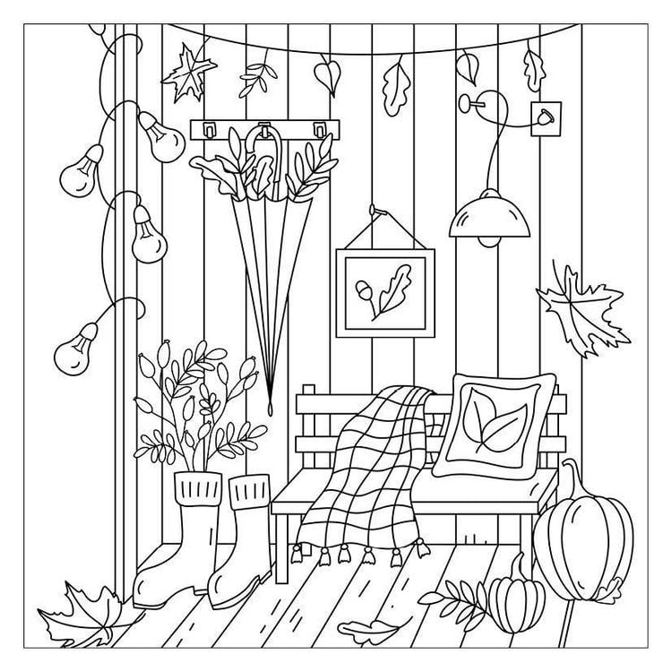 Produktbild: 333 Ausmalen &ndash; Herbst-Gef&uuml;hle