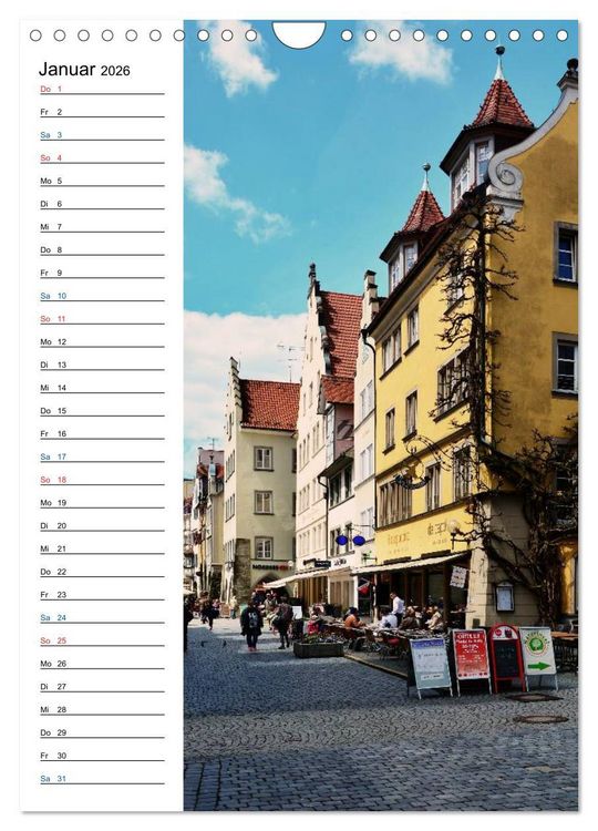 Produktbild: Lindau - Inselstadt am Bodensee (Wandkalender 2026 DIN A4 hoch), CALVENDO Monatskalender
