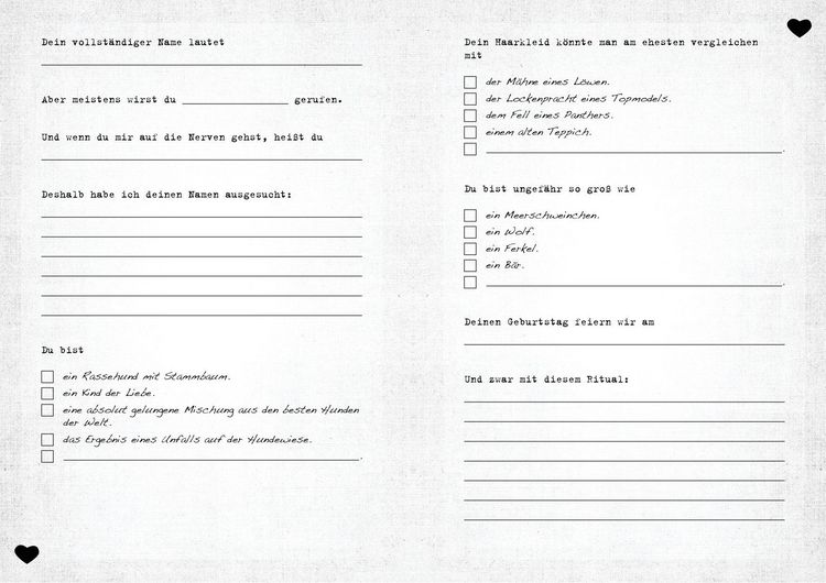 Produktbild: Was ich an dir liebe &ndash; Ein originelles Erinnerungsalbum f&uuml;r dich und deinen vierbeinigen Freund