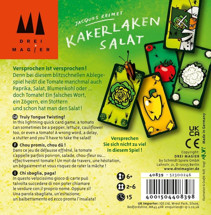 Produktbild: Kakerlakensalat