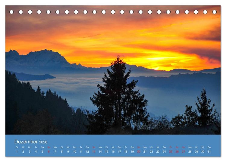 Produktbild: Romantisches Allg&auml;u (Tischkalender 2026 DIN A5 quer), CALVENDO Monatskalender