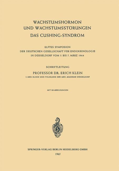 Produktbild: Wachstumshormon und Wachstumsst&ouml;rungen Das Cushing-Syndrom