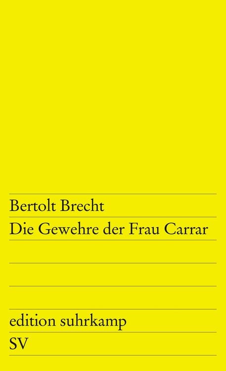 Bild vom Artikel Die Gewehre der Frau Carrar vom Autor Bertolt Brecht