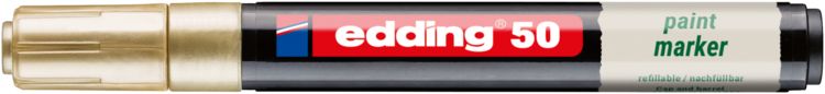 Produktbild: Edding 50 EcoLine 4-50-053 Lackmarker Gold 2 mm, 3mm