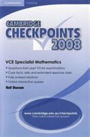 Produktbild: Cambridge Checkpoints Vce Specialist Mathematics 2008