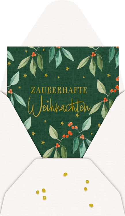 Produktbild: Weihnachtliche Mini-Briefchen