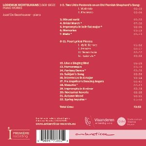 Produktbild: Mortelmans: Klavierwerke