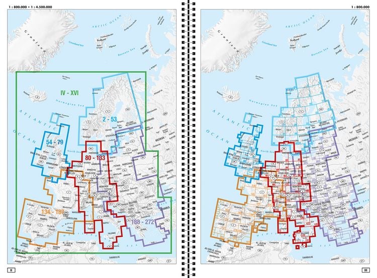 Produktbild: Falk Reiseatlas Europa 1:800.000