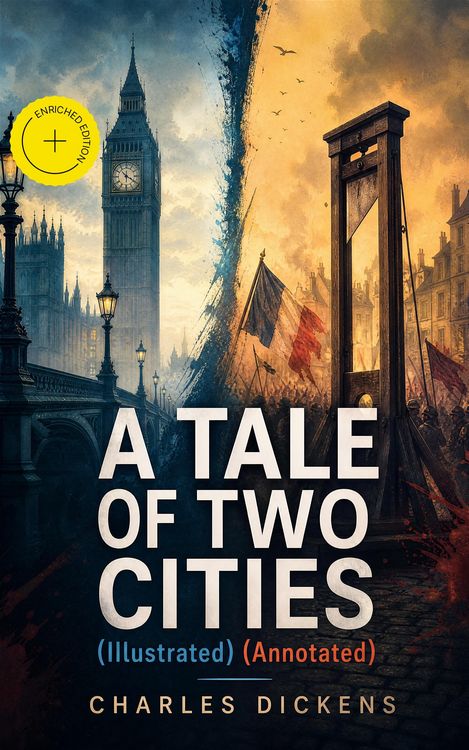 Produktbild: A TALE OF TWO CITIES (Illustrated) (Annotated)