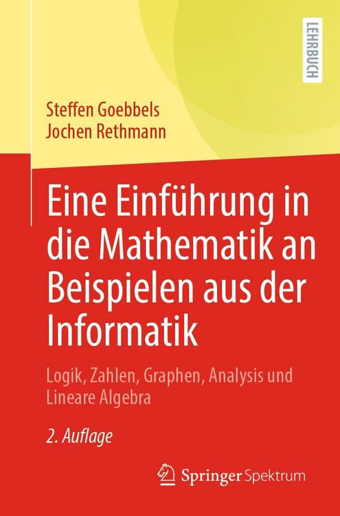 Produktbild: Eine Einf&uuml;hrung in die Mathematik an Beispielen aus der Informatik