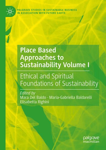 Produktbild: Place Based Approaches to Sustainability Volume I