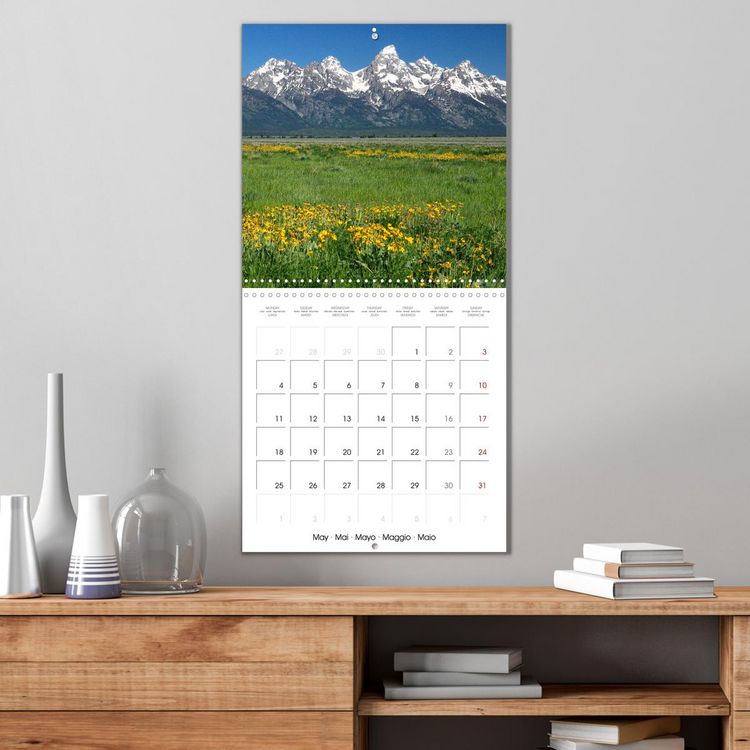 Produktbild: Teton National Park (Wall Calendar 2026 12 &times; 12 Inch) CALVENDO 12 Month Wall Calendar