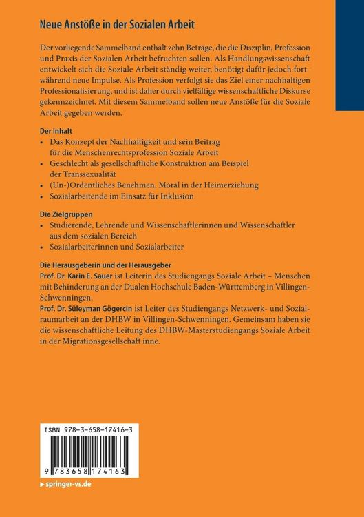 Produktbild: Neue Anst&ouml;&szlig;e in der Sozialen Arbeit