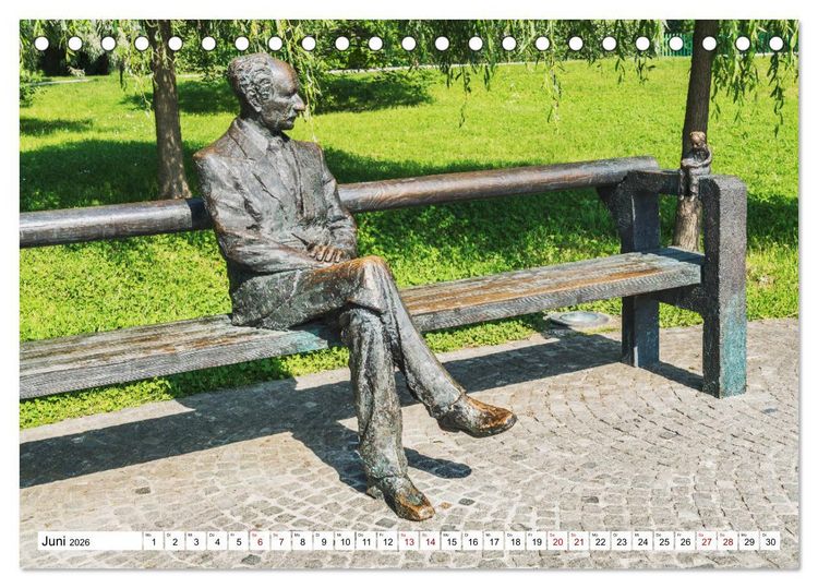 Produktbild: Ein Wochenende in Ljubljana (Tischkalender 2026 DIN A5 quer), CALVENDO Monatskalender