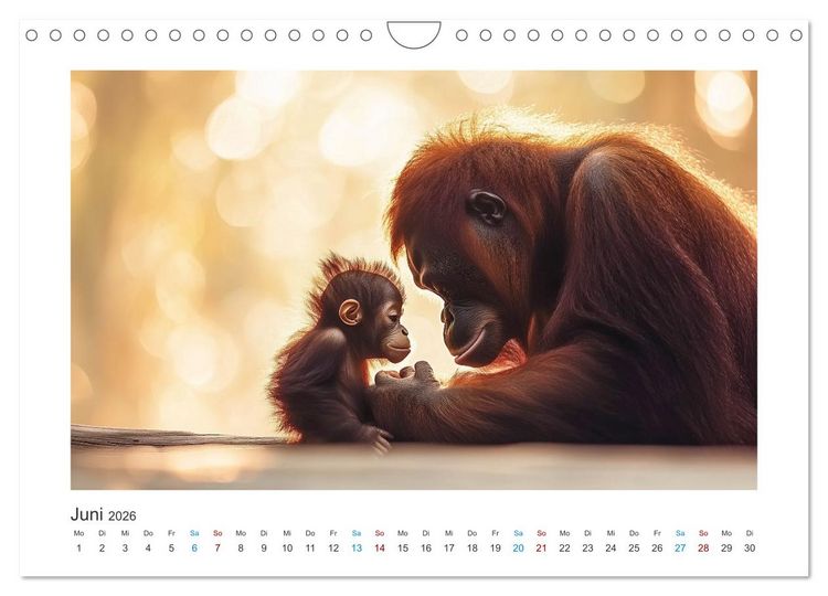Produktbild: Geheimnisvolle Wildnis (Wandkalender 2026 DIN A4 quer), CALVENDO Monatskalender