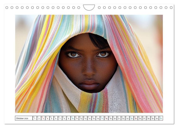 Produktbild: Die Farben der Sch&ouml;nheit (Wandkalender 2026 DIN A4 quer), CALVENDO Monatskalender
