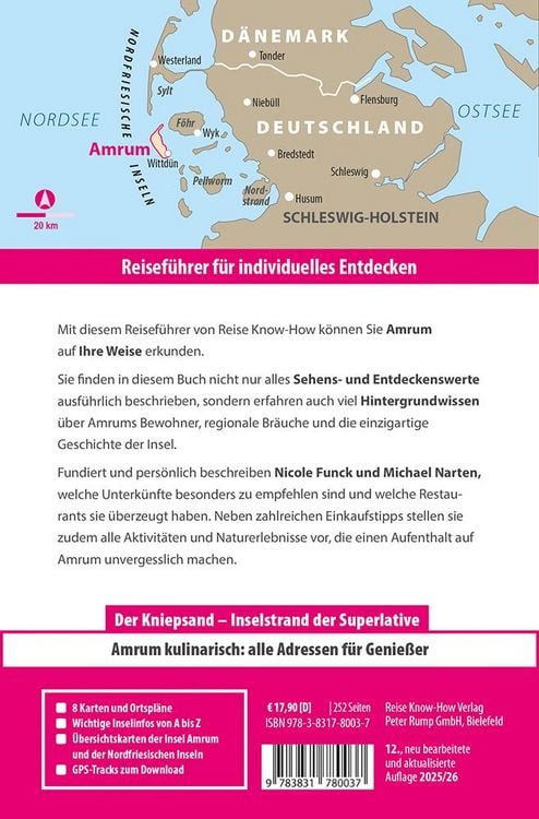 Produktbild: Reisef&uuml;hrer Amrum