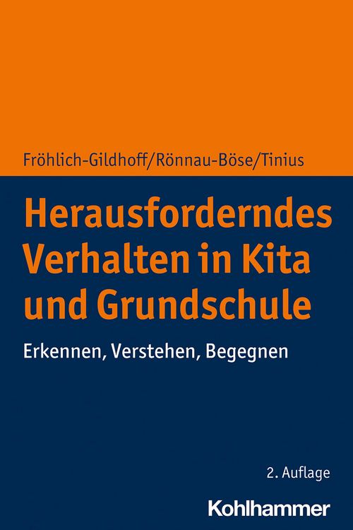Produktbild: Herausforderndes Verhalten in Kita und Grundschule