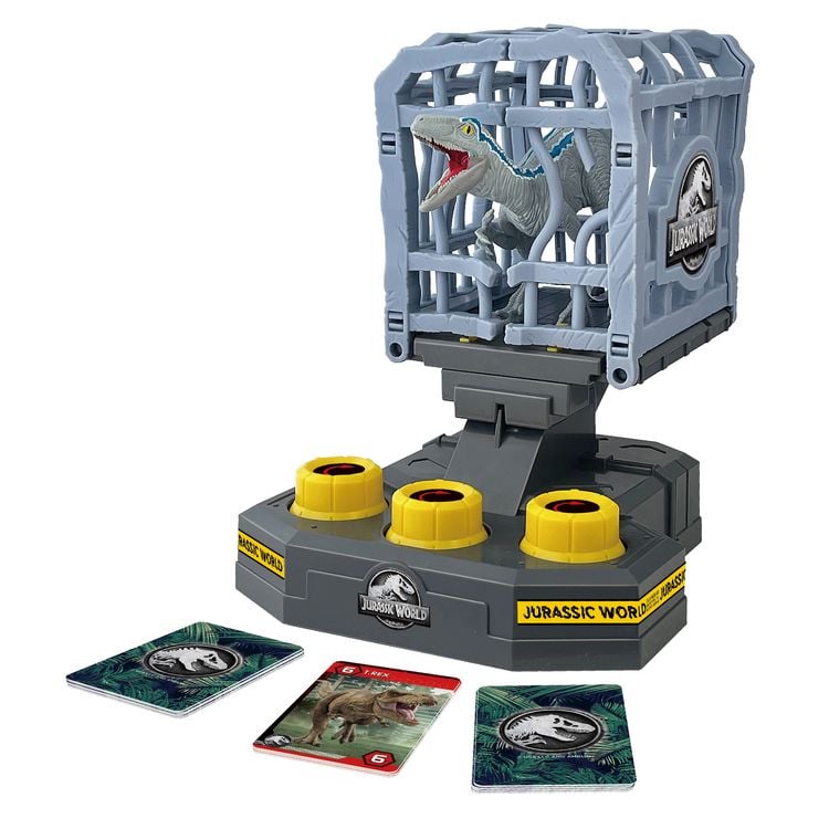 Produktbild: EPOCH Games 7523 - Jurassic World Cage Breaker, Dino-Escape, Action-Geschicklichkeitsspiel