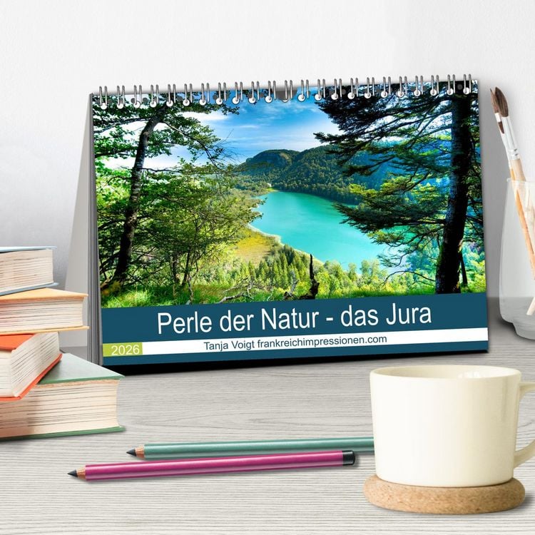 Produktbild: Eine Perle der Natur - das Jura (Tischkalender 2026 DIN A5 quer), CALVENDO Monatskalender