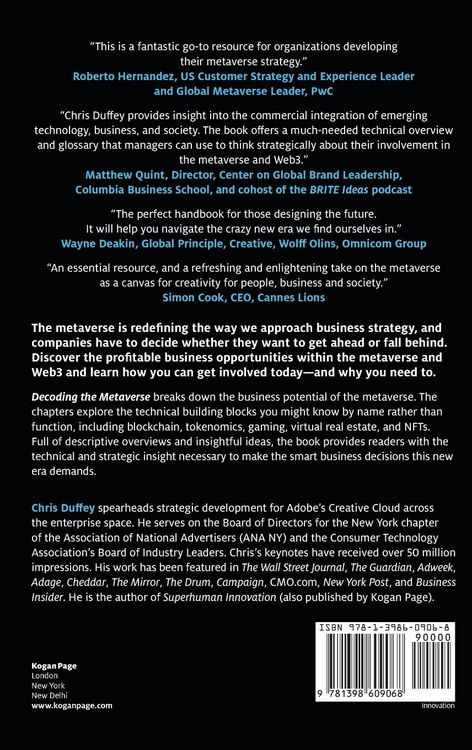 Produktbild: Decoding the Metaverse