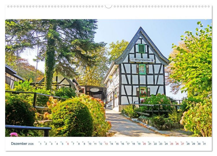 Produktbild: K&ouml;nigswinter. Drachenfels und Rheinromantik (Wandkalender 2026 DIN A2 quer), CALVENDO Monatskalender