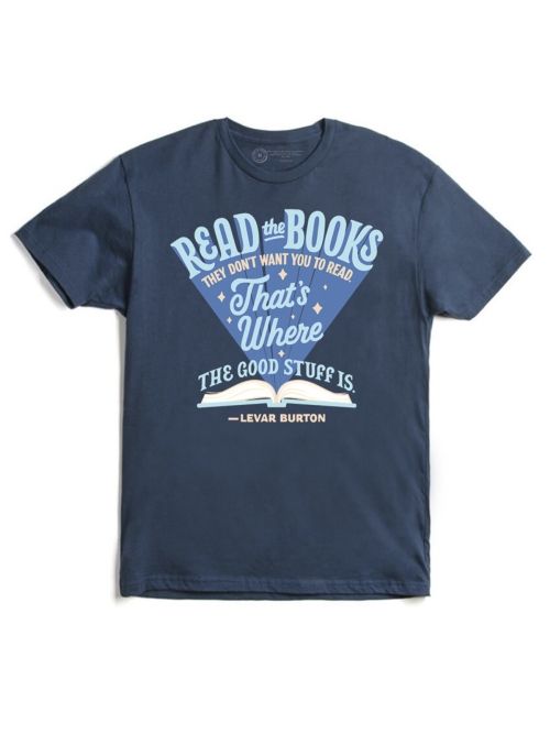 Produktbild: Levar Burton: Read the Books They Don't Want You to Read Unisex T-Shirt Small